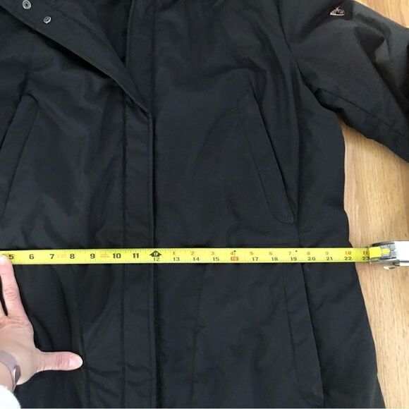 Post Card City Coat Black Made In Bulgaria - Picture 8 of 12